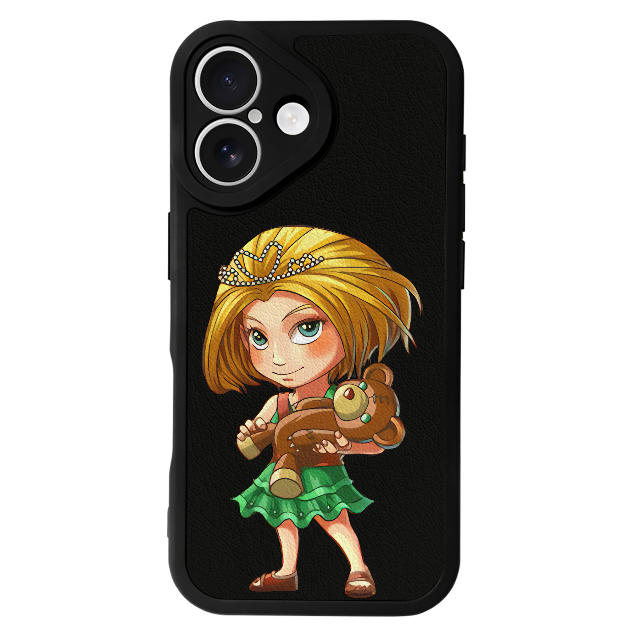 （画像用） リーグ・オブ・レジェンド League of Legends LOL 【iPhone 16シリーズ対応】シリコンスマホケース（レザー調） 材質：シリコン